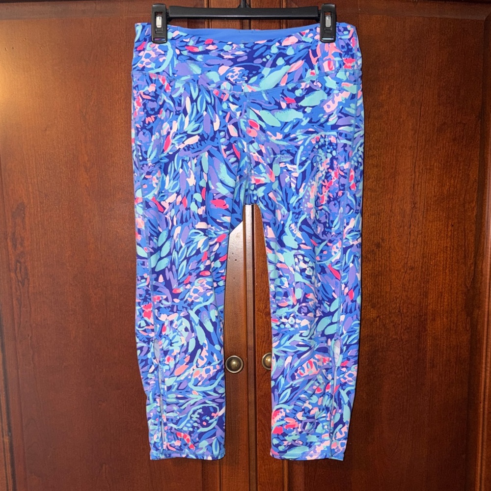 Lilly Pulitzer Luxeletic Weekender cropped leggings